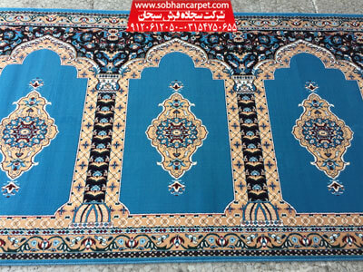 جنس نخ اکرلیک در قیمت فرش سجاده ای مسجد