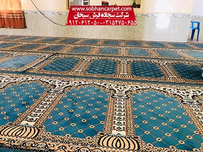 بافت سجاده فرش مسجد محرابی