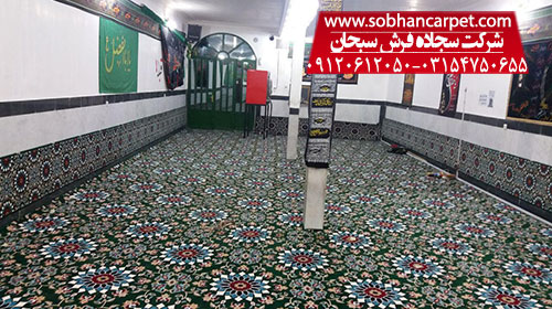 فرش ماشینی مسجد طرح یکپارچه