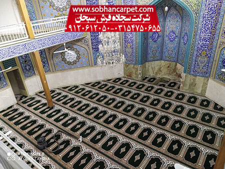 بافت فرش سجاده ای مسجد
