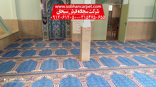 ابعاد فرش سجاده ای برای مسجد