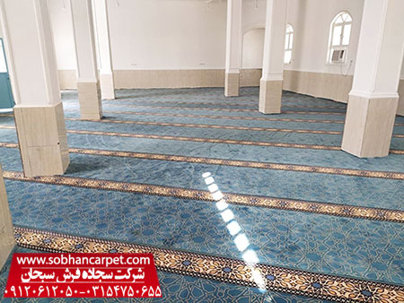 خرید اینترنتی فرش سجاده ای تشریفاتی برای مسجد