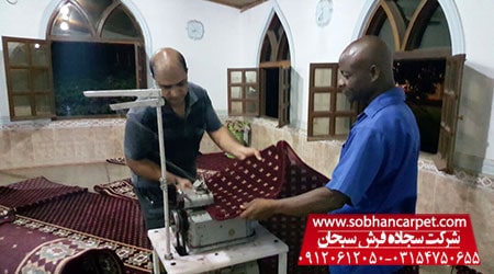 نصاب سجاده فرش برای مسجد و نمازخانه