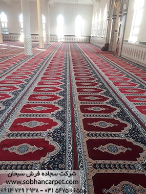 فرش مسجدی - فرش سجاده ای کاشان