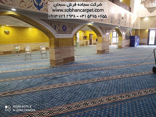 طرح و رنگ قیمت فرش سجاده مسجد