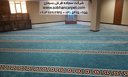 سجاده فرش ماشینی 500 شانه برای مسجد