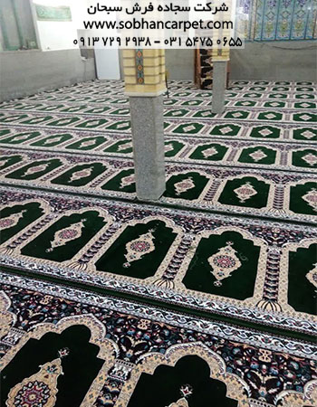 طرح فرش سجاده ای محرابی مسجد