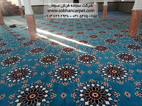 فرش طرح یکپارچه مسجدی
